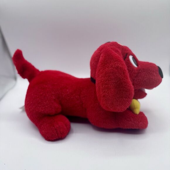Vintage Clifford the Big Red Dog Barking Panting Plush Stuffed Animal WORKS - Picture 3 of 11